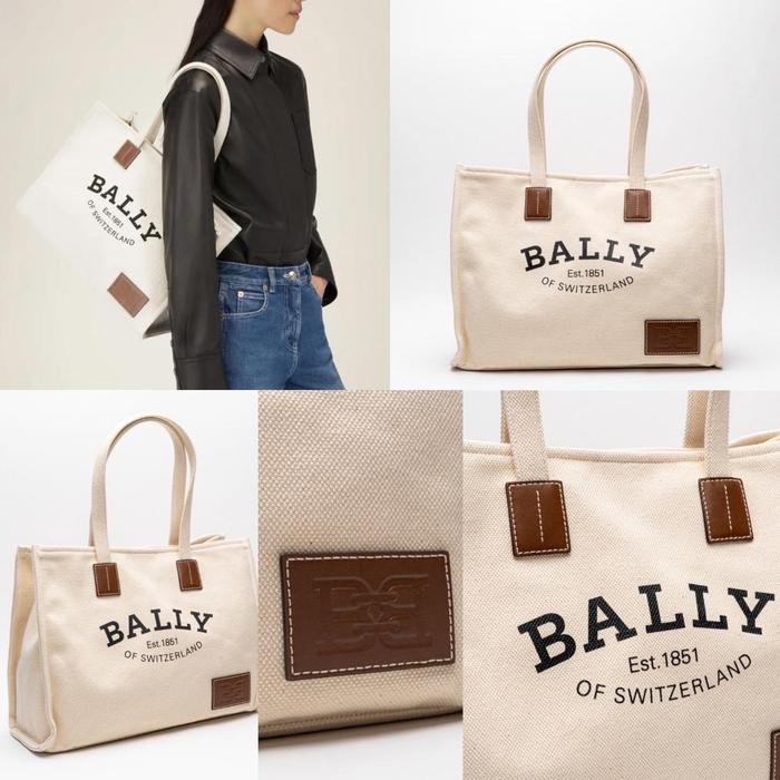 BALLY CRYSTALIA EAST-WEST TOTE BAG ORIGINAL READY STOCK
