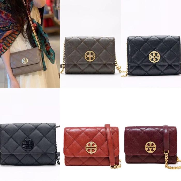 TORY BURCH WILLA CHAIN WALLET ORIGINAL READY STOCK