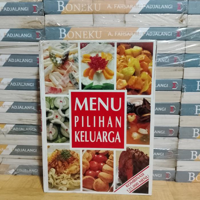 BUKU ASLI - MENU PILIHAN KELUARGA KOMBINASI 125 000 MENU