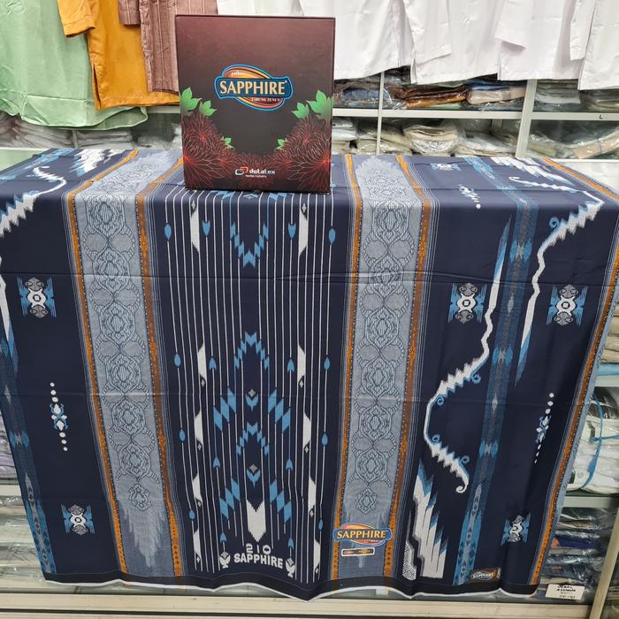 Sarung Pria Dewasa Muslim Sapphire Premium Songket Jacquard SDF