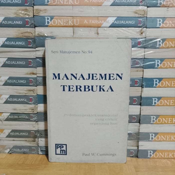 BUKU ASLI - MANAJEMEN TERBUKA