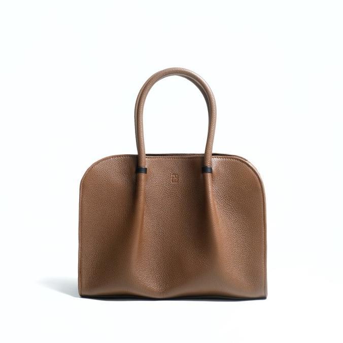 Purotti JADYN top handle bag. Genuine leather.