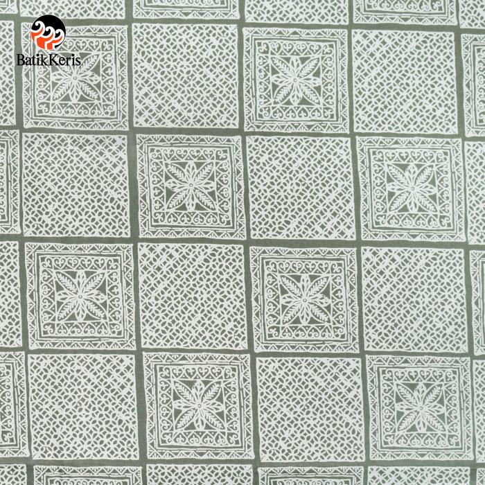 Batik Keris Bahan Potongan Batik Motif Keris Kawung Puspo
