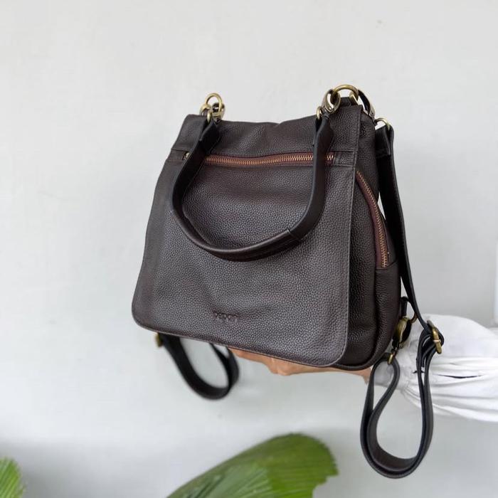 Pepari Leather Tas Ransel Kulit Sapi Asli PA - 880