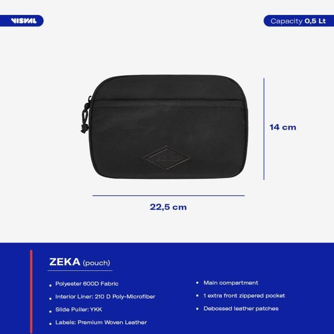 Pouch Zeka - Visval - Storage Bags Accessories Laptop