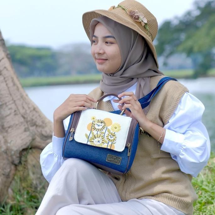 Tas Selempang Wanita Multifungsi Frio Series Marawa Handmade