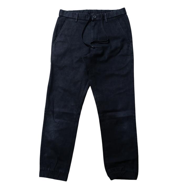 Uniqlo Jogger Chino Long Pants Celana Panjang Hitam