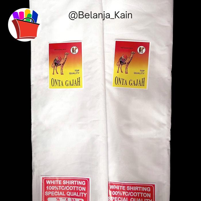 Kain mori/kafan cap onta Gajah