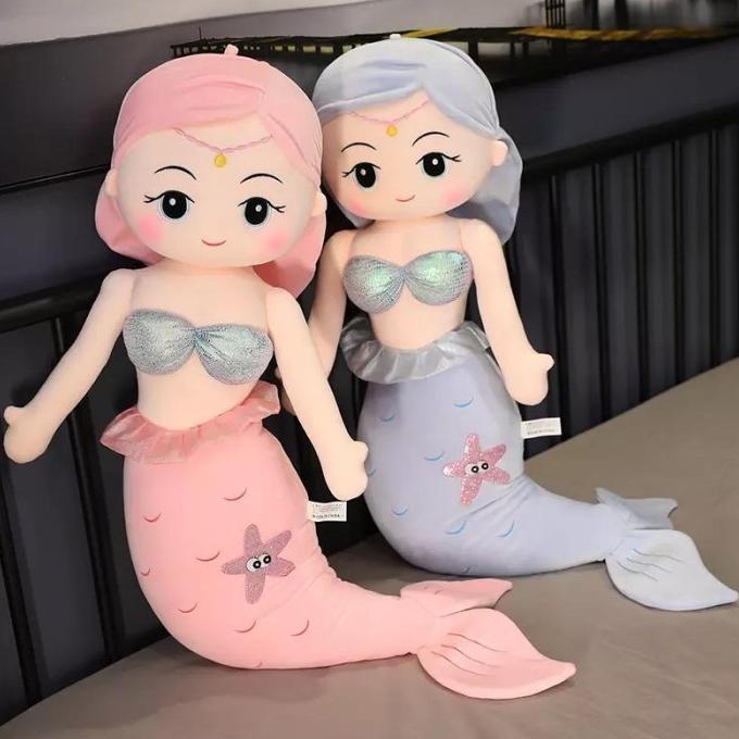 Boneka Putri Duyung Mermaid Import ukuran Jumbo 70cm