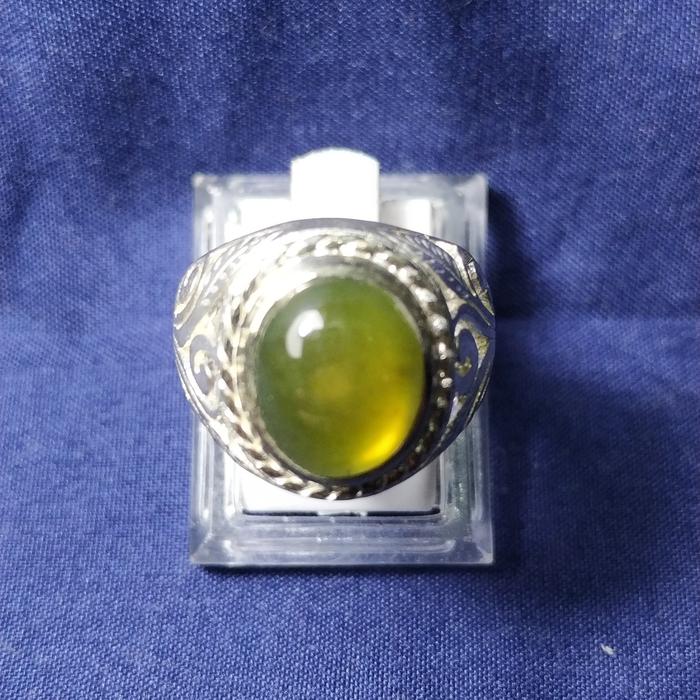 Natural Batu Idocrase Bio Solar Change Colour + Cincin (1)