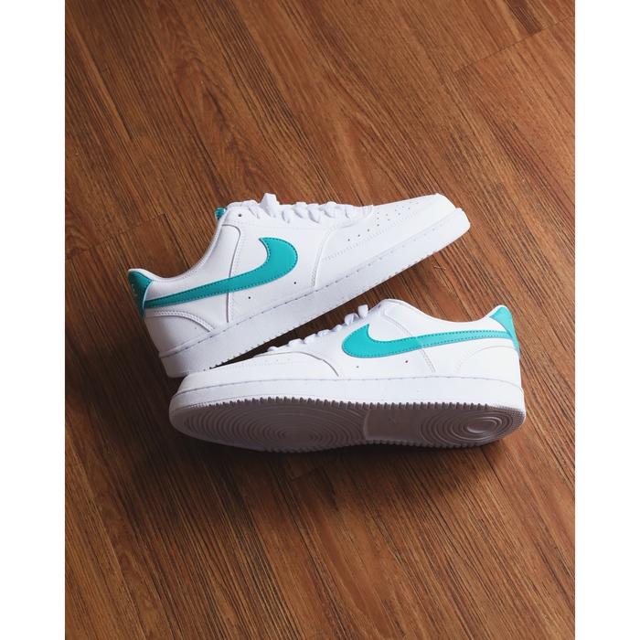 NIKE COURT VISION LO NN WHITE CLEAR JADE