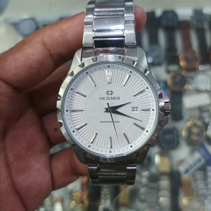 Jam tangan Hegner 1688G-1 Man Watch Stainless Steel 4.3cm Quartz Analog