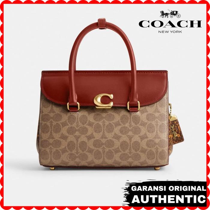 Tas Hand Bag Coach Brome Wanita Brown Original Store Branded Authentic