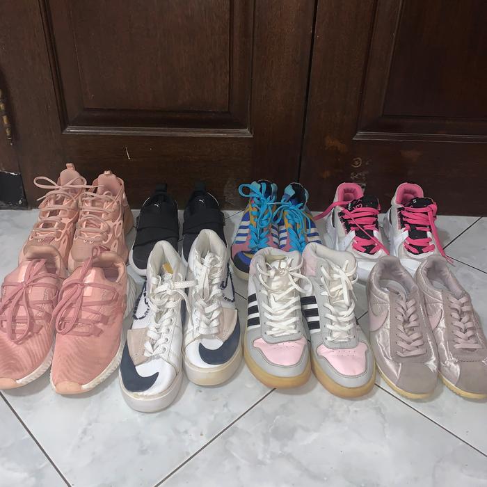 Paketan Sepatu Cewe Second Sz 36-39