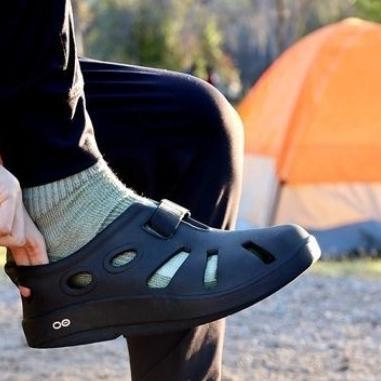 OOcandoo Black (OOfos recovery dan membantu Plantar fascities)