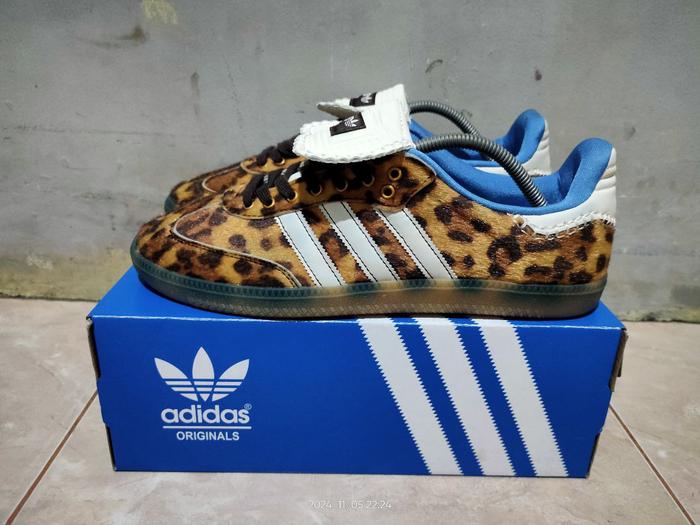 Sepatu ADIDAS WALES BONNER LEOPARD IE0578 (F) - Size 45 - LIKE NEW