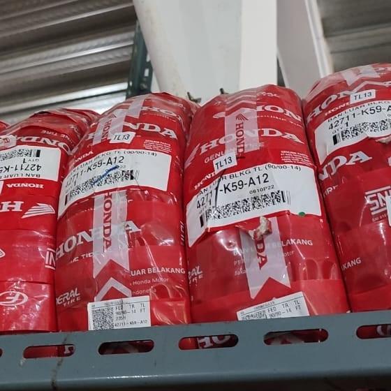 Ban tubeless/tubles honda federal belakang 90/90ring 14 & 80/90-ring14
