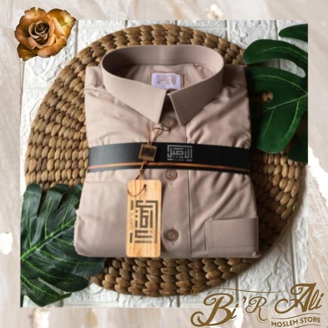 Jubah Al Aseel Premium Non Manset Kerah Kemeja Dewasa BEST PRICE