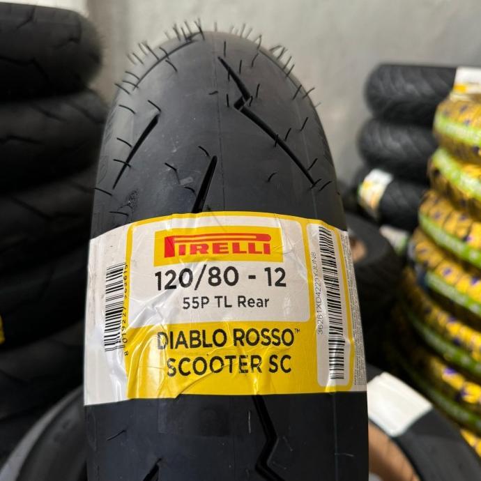 Paket ban pirelli For Scoopy dan Freego 100/90 R12 dan 120/80 Ring 12