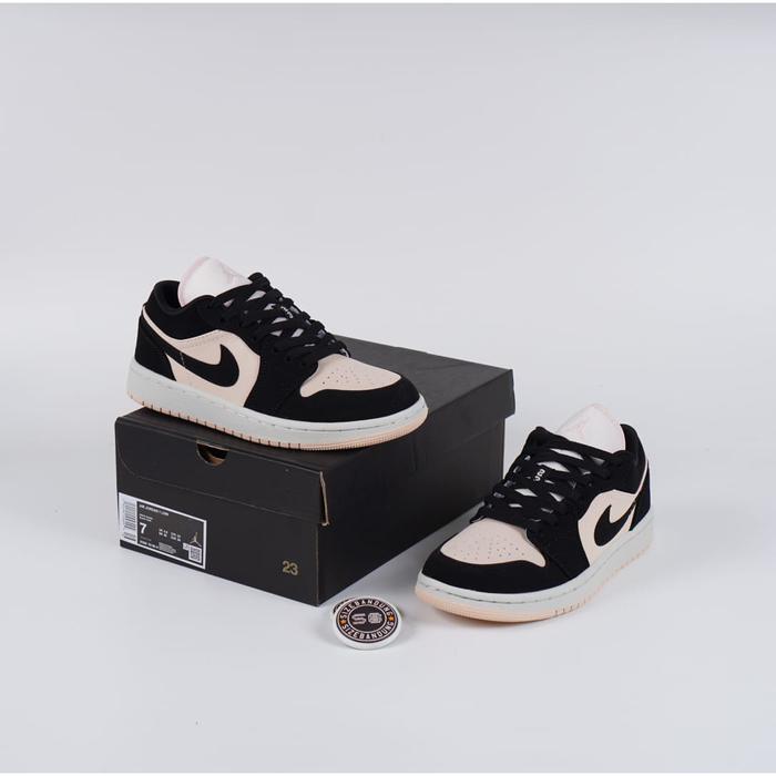 Sepatu Nike Jordan 1 Low Black Guava Ice