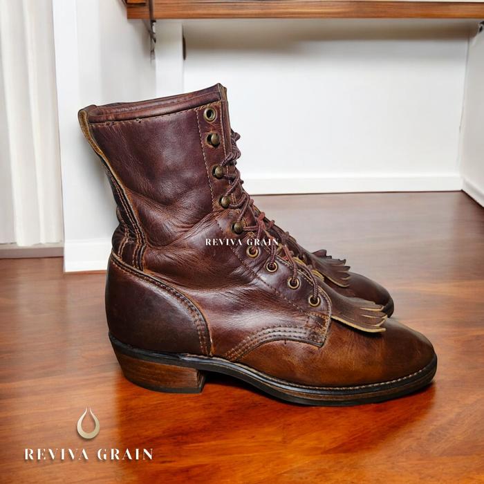 Durango Womens USA Full Grain Packer Boots