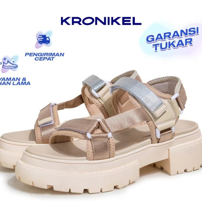 KRONIKEL Azka Sandal Tali Wanita Kasual