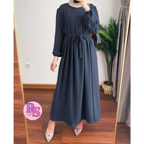GAMIS LIANA MIDI DRESS WANITA [Rubi Shoestore]