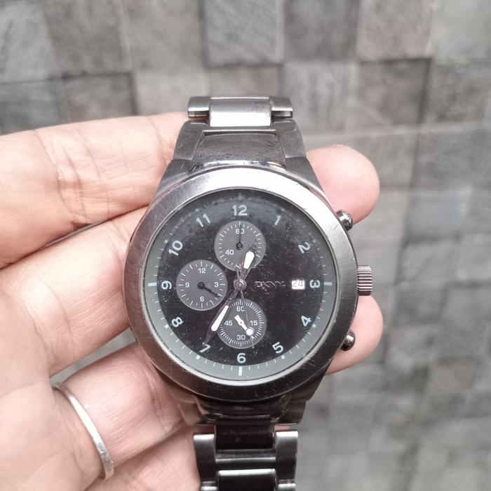 Jam Tangan DKNY Chrono Ori (Kondisi Off)