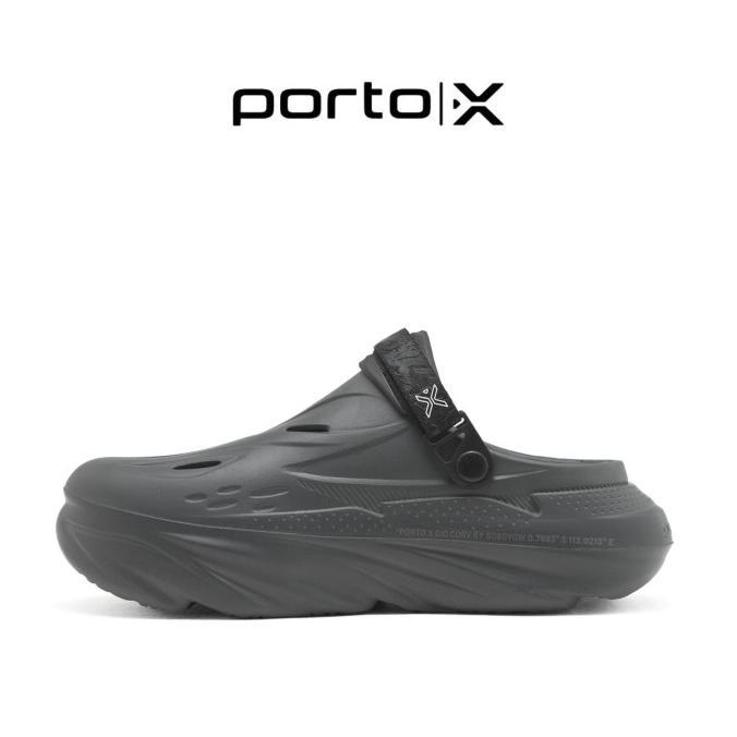 Porto X Sandals - Gio Corv Clogs (Cool Grey) ft Soboyow