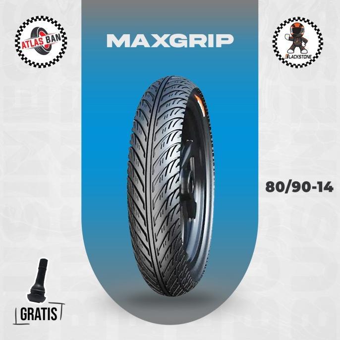 Ban Tubles Motor Matic BLACKSTONE MAXGRIP 80/90 Ring 14