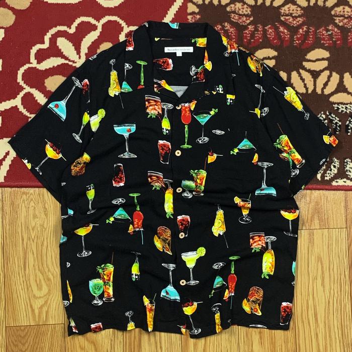 BARCEDOS MODERATE OPEN COLLAR SHIRT SIZE L | OPEN COLLAR BARCEDOS MODERATE | KEMEJA OPEN COLLAR BARC