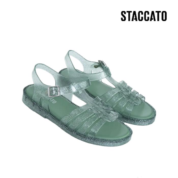 Staccato Women's Jelly Sandals GL0820GEN Sandal Wanita - Green