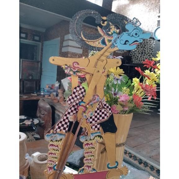 Wayang Kulit Asli Antasena/Ontoseno Gagrak Jogja Alusan Ukuran Standar Dalang