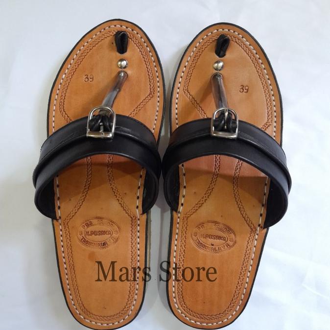 SANDAL TARUMPAH PRIA KULIT ASLI / SANDAL TARUMPAH PUSAKA