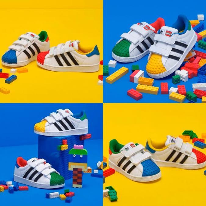ready Sepatu Adidas Superstar 360 X Lego Kids / Sepatu Anak / Sepatu Adidas
