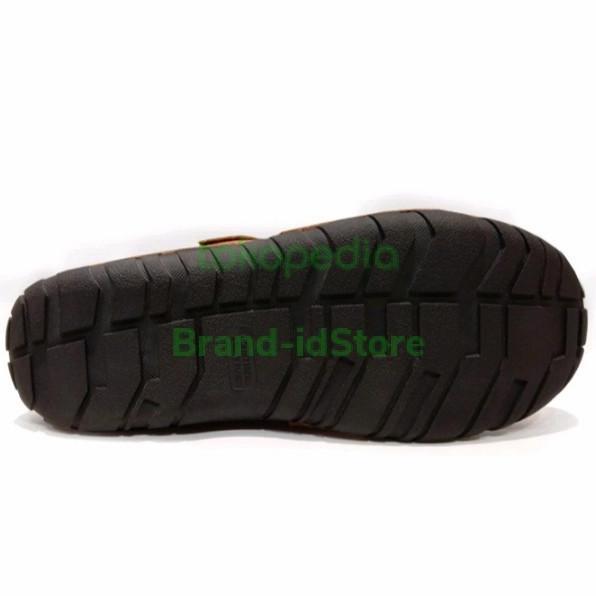 CAMEL ACTIVE Sepatu Sandal Pria kulit asli BR II Coffee