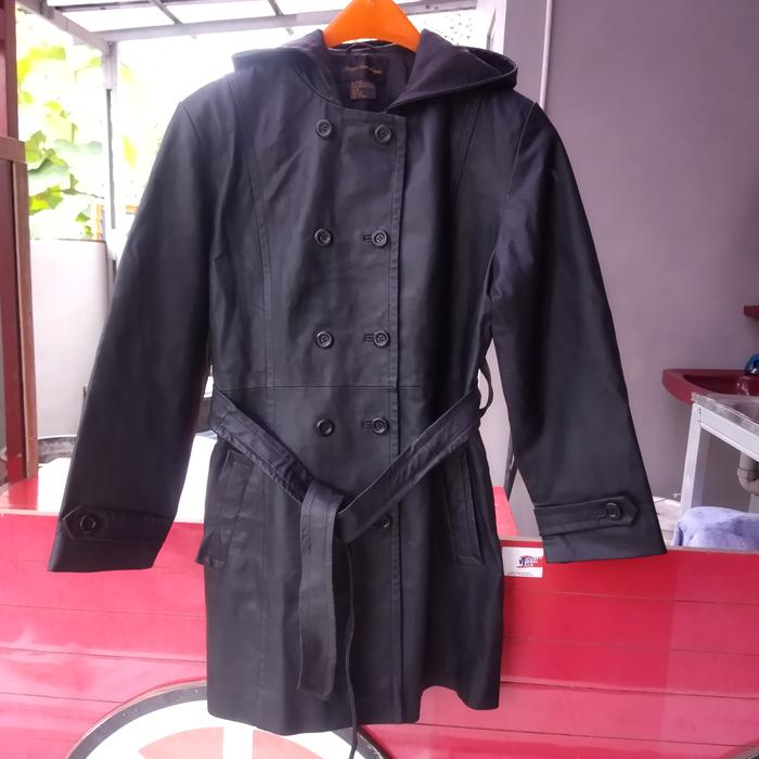 jaket kulit giorgio sant angelo branded original