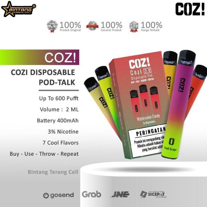Ready COZI DISPOSABLE ALL VARIAN COZI ANDROID cozipods not RELX