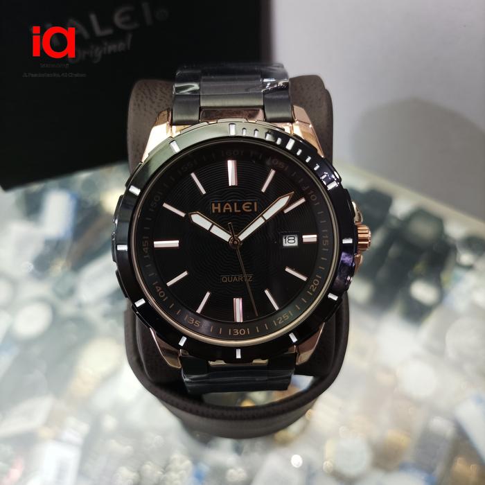 Jam Tangan Halei 8033M PriaTanggal Original