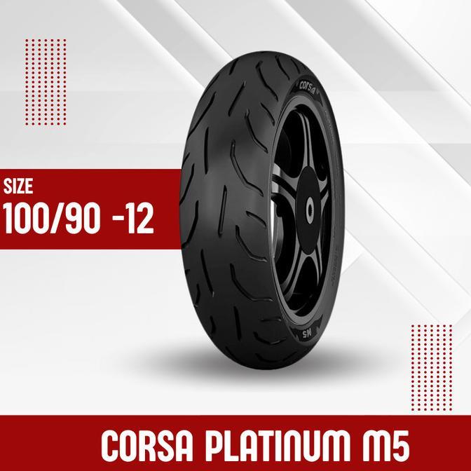 Ban Motor Corsa Platinum M5 100/90 R12 - Ban Motor tubles