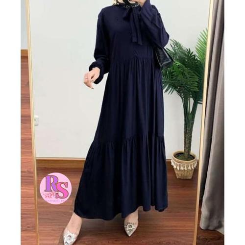 Gamis Hera Midi Dress Wanita [Rubi Shoestore]