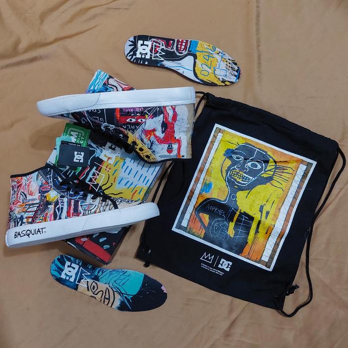 DC Shoes X Jean-Michel Basquiat Manual Hi Sneakers
