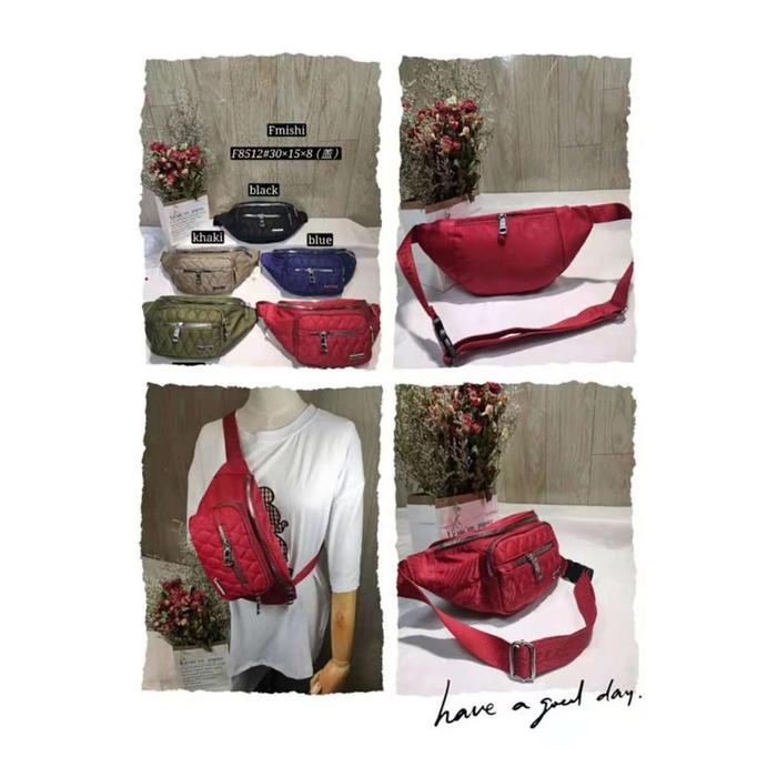 ory Tas Wanita Import Pinggang Selempang Waistbag Waist Bag FENGMISHI FMS8512 8512 FMSF8512 F8512 Bo