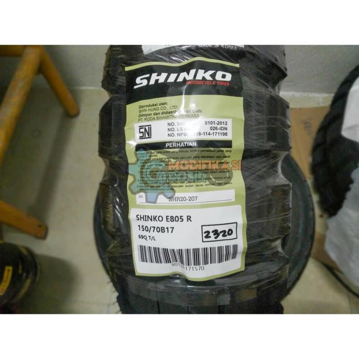 shinko e805 big block 150/70-17