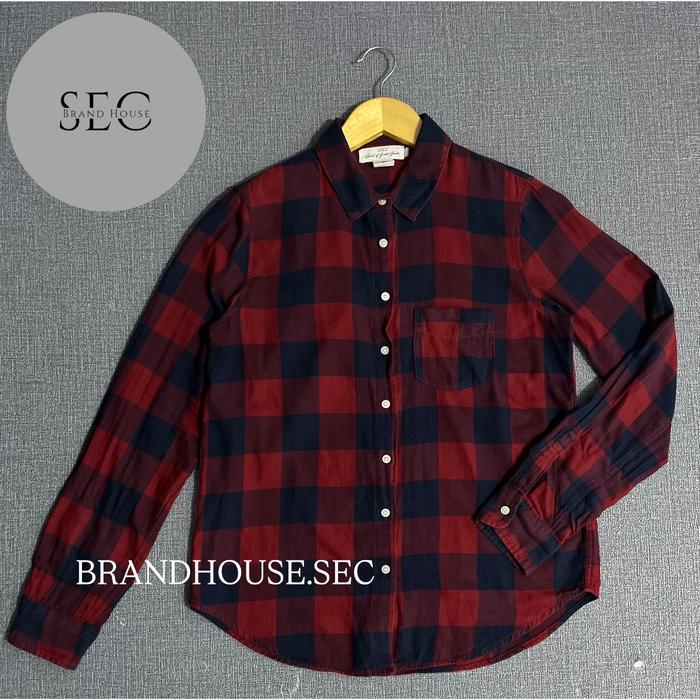 FLANEL HNM SECOND FLANNEL H&M SECOND KEMEJA LENGAN PANJANG HNM KEMEJA FLANEL PRIA