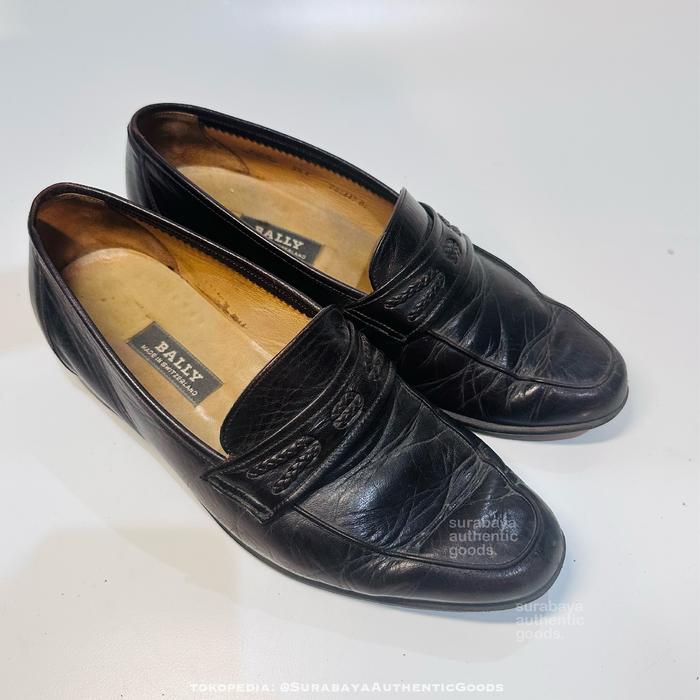 Bally sepatu 100% Original Bally asli preloved - size 5.5