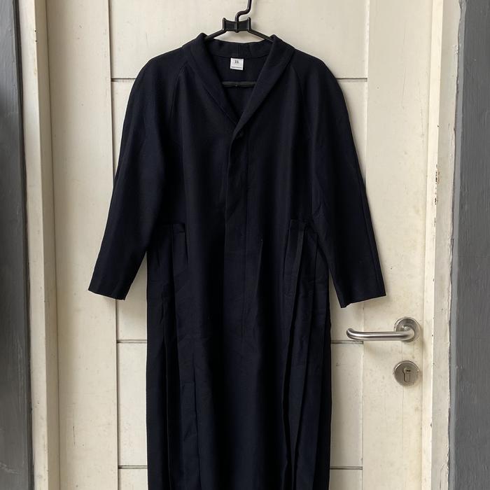 IS ISSEY MIYAKE SUNAO KUWAHARA Navy Coat/Blazers