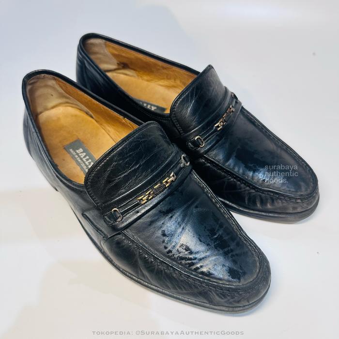 Bally sepatu 100% Original Bally asli preloved - size 6.5