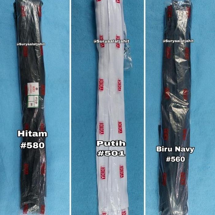 PROMO Resleting jaket YEE 26in/65cm VFO-58 tdk bulak balik, bisa kunci