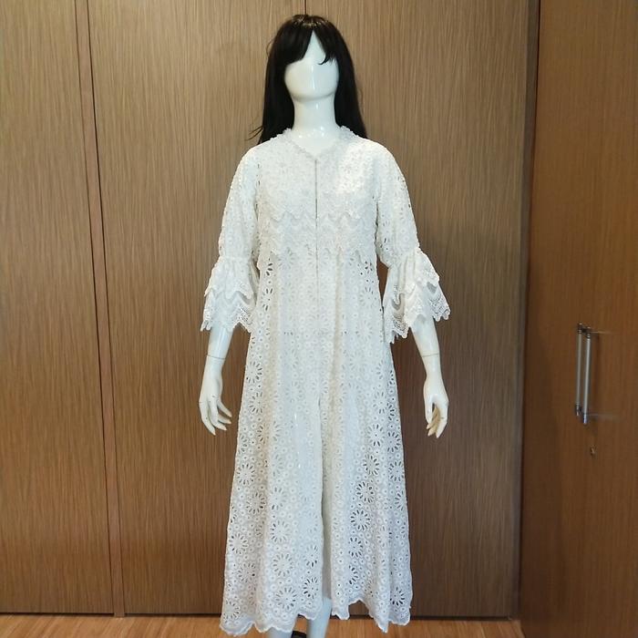 dress white sworovski LACE by ARTKEA original branded